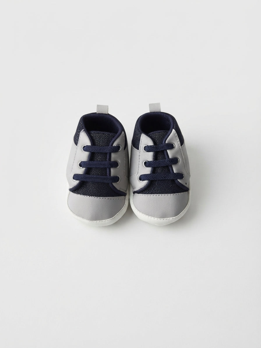 Navy & Beige Shoes