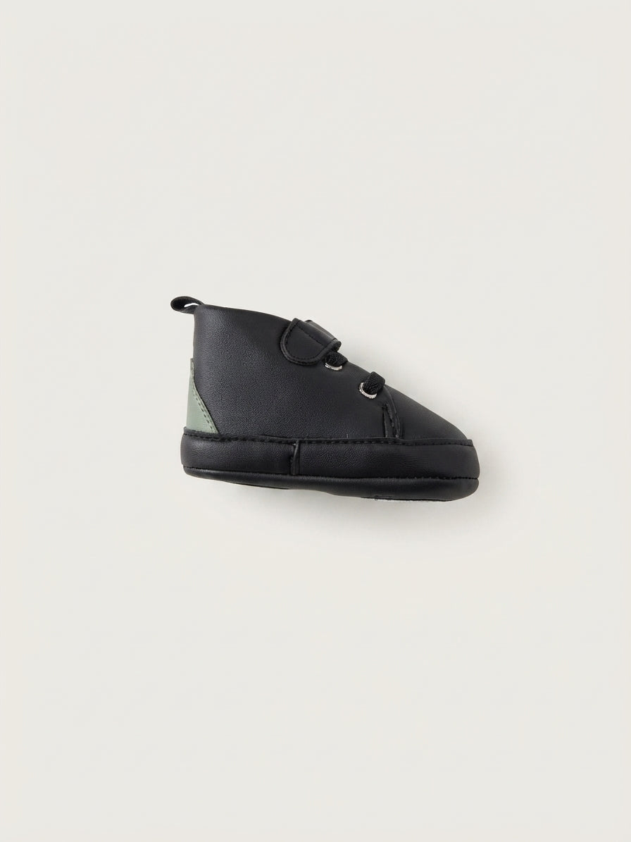 Black & Olive Shoes