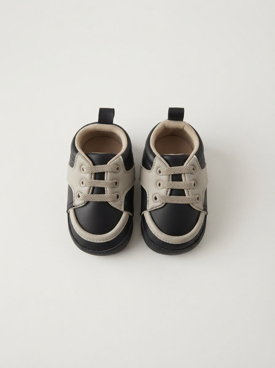 Black & Beige Shoes