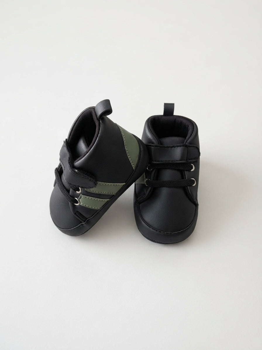 Black & Olive Shoes