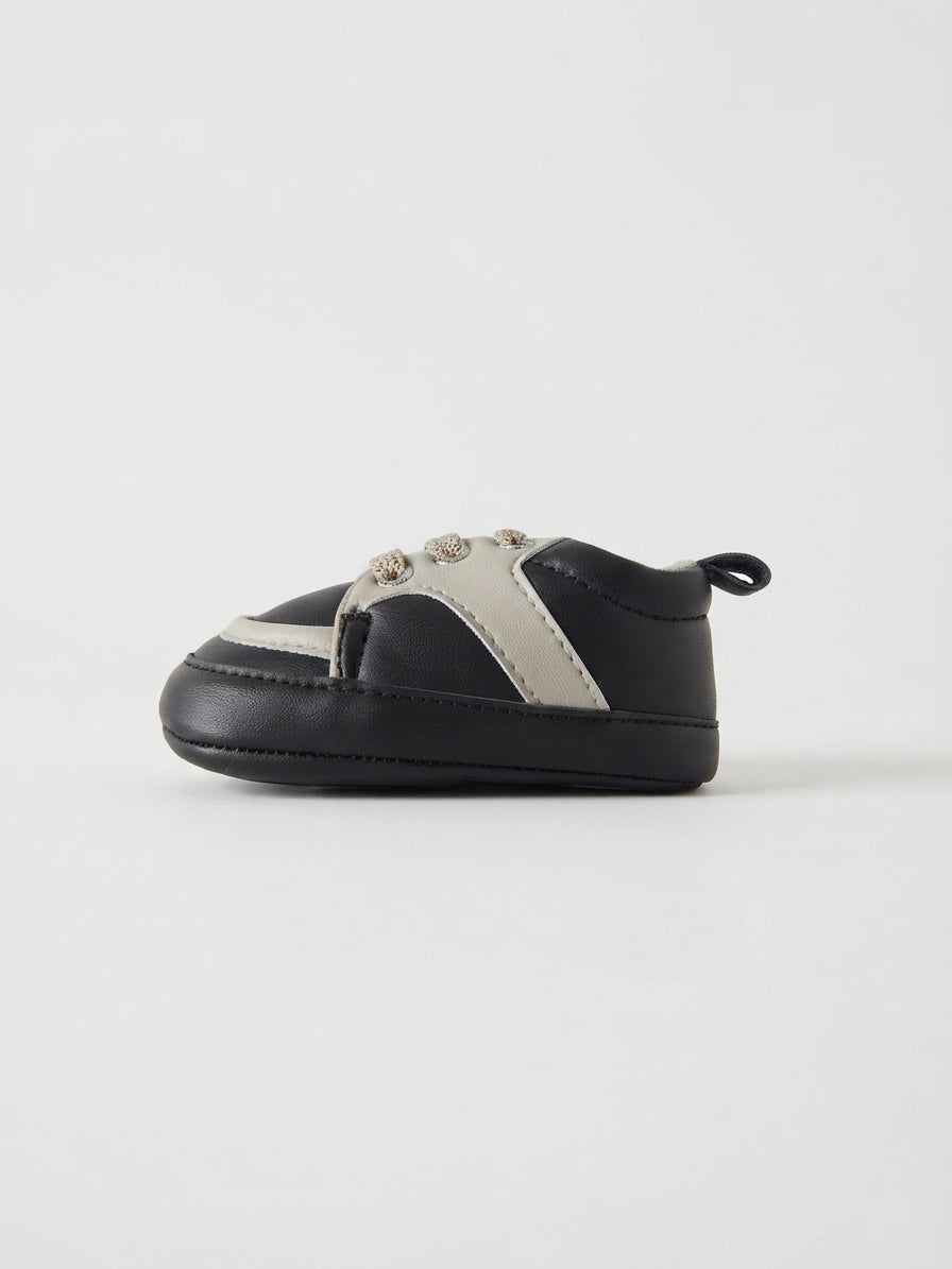 Black & Beige Shoes