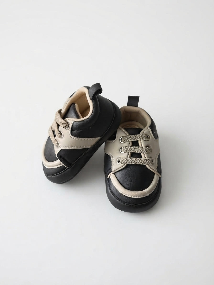 Black & Beige Shoes